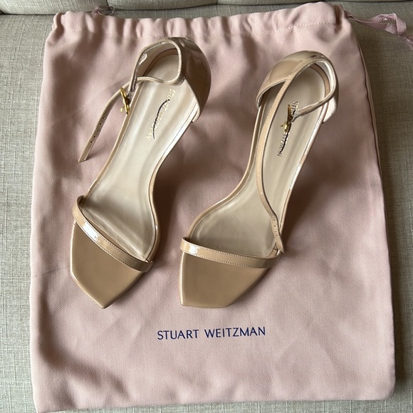 Stuart Weitzman Amelina 95 Ankle Strap Sandal - Picture 3 of 5